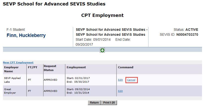 F-1 Curricular Practical Training (CPT) | Study in the States